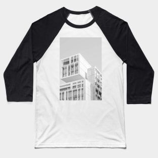 Architecture White Baseball T-Shirt